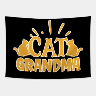 Cat Grandma 2 Tapestry