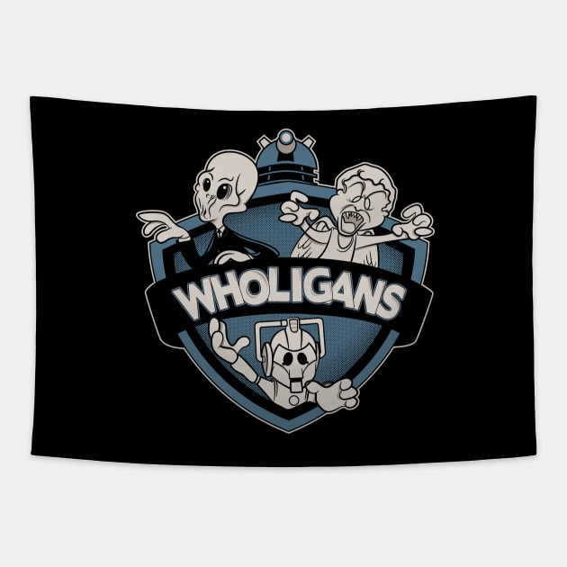 Wholigans Tapestry by FOUREYEDESIGN