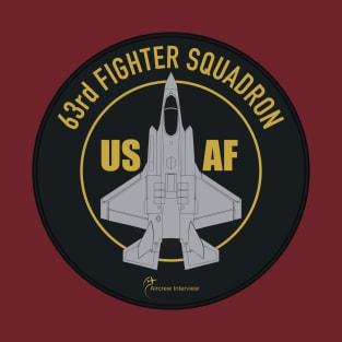 F-35 63rd Fighter Squadron T-Shirt