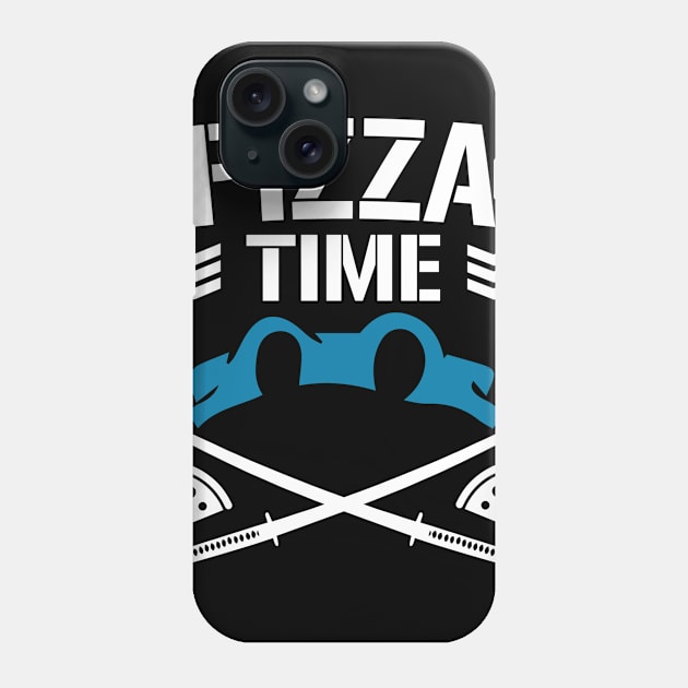 Pizza Time Leo Phone Case by pixelcat