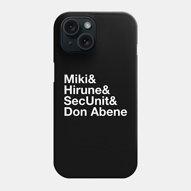 Murderbot Diaries Rogue Protocol Characters Phone Case by jutulen