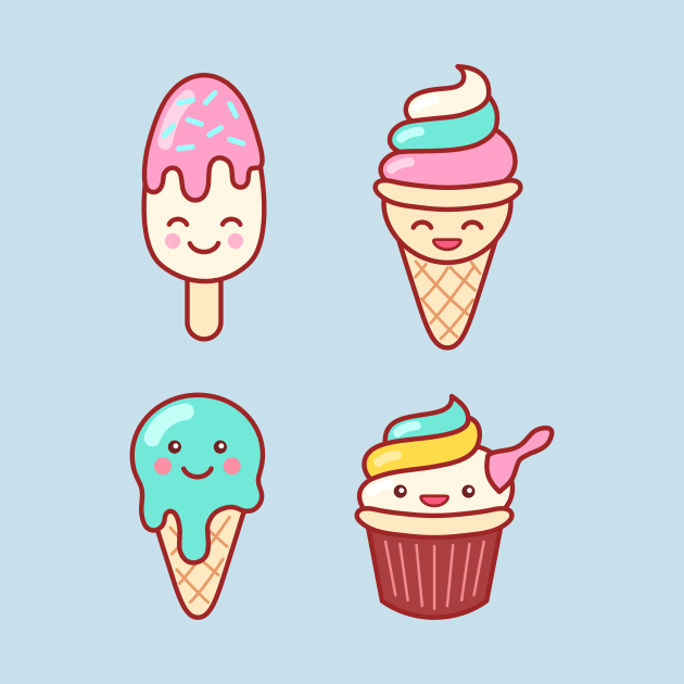 Ice Cream Emoji Medley #1 by lightsonfire