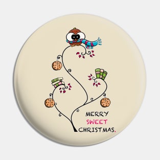 Merry Sweet Christmas Pin