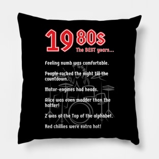 The 80s Rock Music, The Best Years 2 Pillow