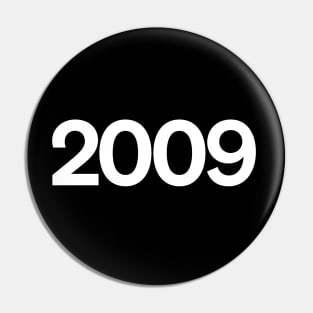 2009 Pin