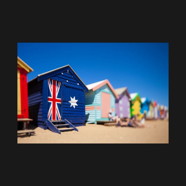 Brighton Bathing Boxes by melbournedesign