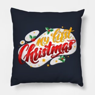 My first Christmas Pillow