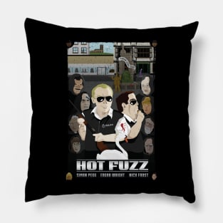 Hot Fuzz Pillow