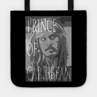 captain jack sparrow poster pirates of caribbean Tote