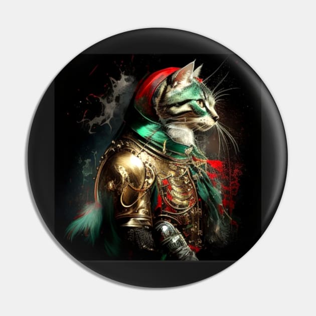 Cat Knight - Creed Pin by HIghlandkings