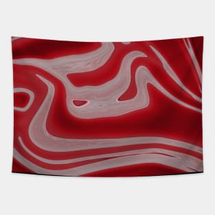 Cherry Marble Waves effect Tapestry