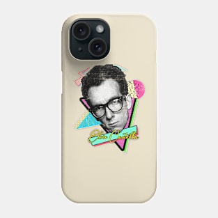 Retro Vintage Elvis Costello Art Design Phone Case