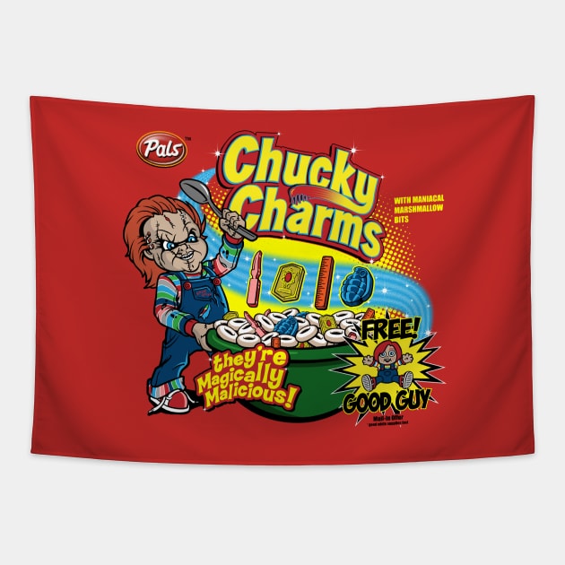 Chucky Charms! Tapestry by Punksthetic