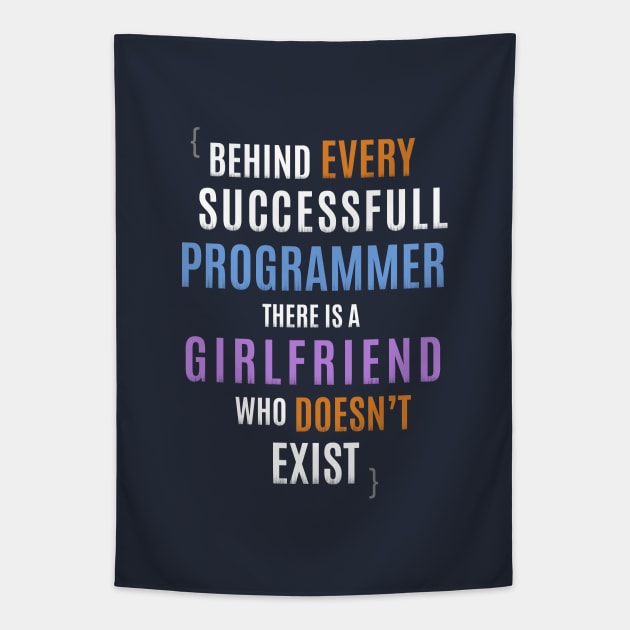 Programmers Girlfriends Tapestry by zoljo