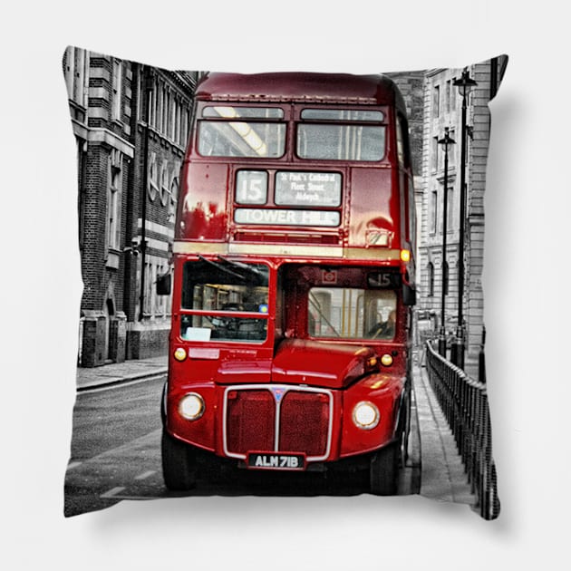 The Routemaster Pillow by NOMAD73