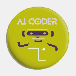 Artificial Intelligence - AI Coder Pin