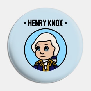 Chibi Henry Knox 2 Pin