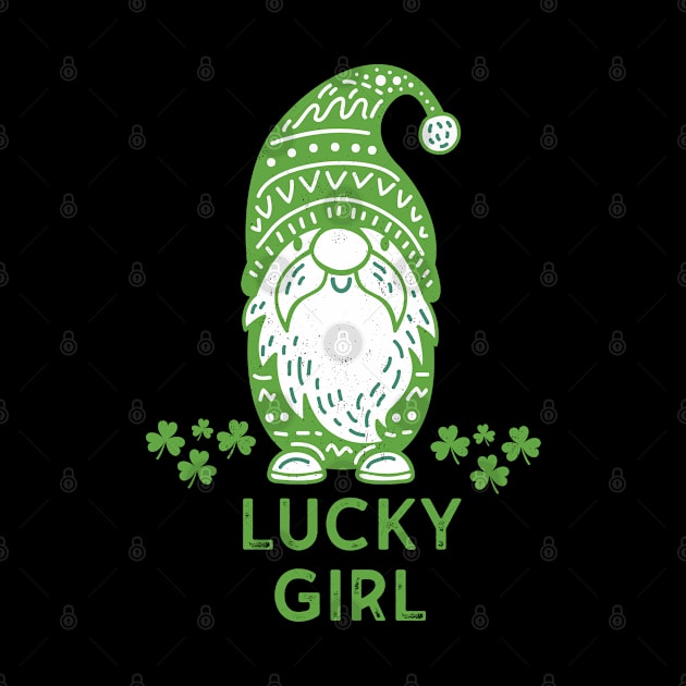 Lucky Girl Gnome by SharksOnShore