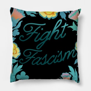 Fight Fascism Pillow