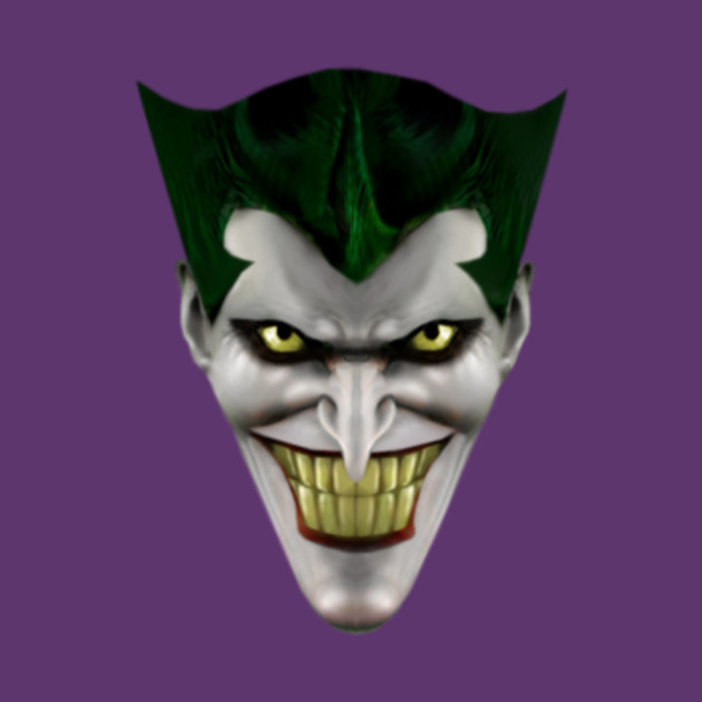 Joker - Batman Animated Series, REALISTIC Face - Joker - Kids T-Shirt ...