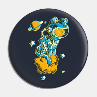 Space Cat 2 Pin