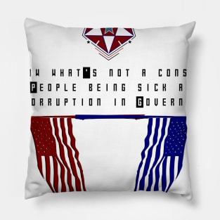 EMBLEM n FLAGS Front Pillow