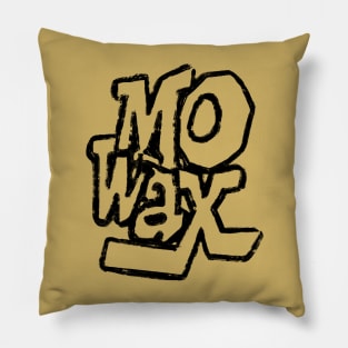 Mo Wax (black ink) Pillow