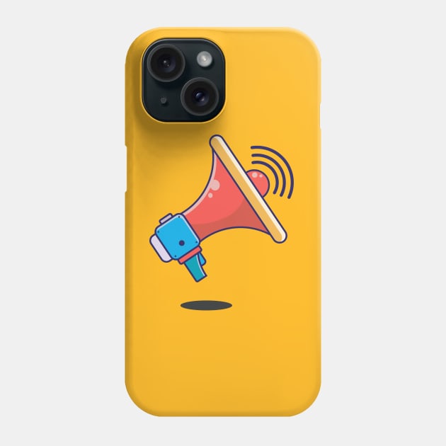 Loudspeaker, megaphone Phone Case by heisenbergart