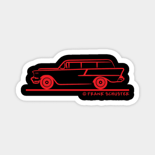 1957 Chevy 2-10 Stationwagon Magnet