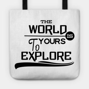 Explore the world Tote