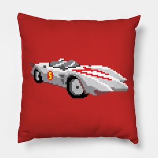 Pixelate Mach 5 Pillow