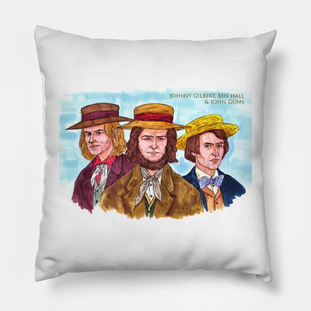 Gilbert, Hall and Dunn Pillow by Australian_Bushranging