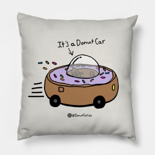 It’s a Donut Car (Grape) Pillow