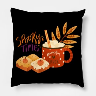 Spooky time pumpkin lover Pillow