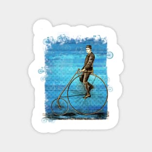 Boy on a bike Magnet