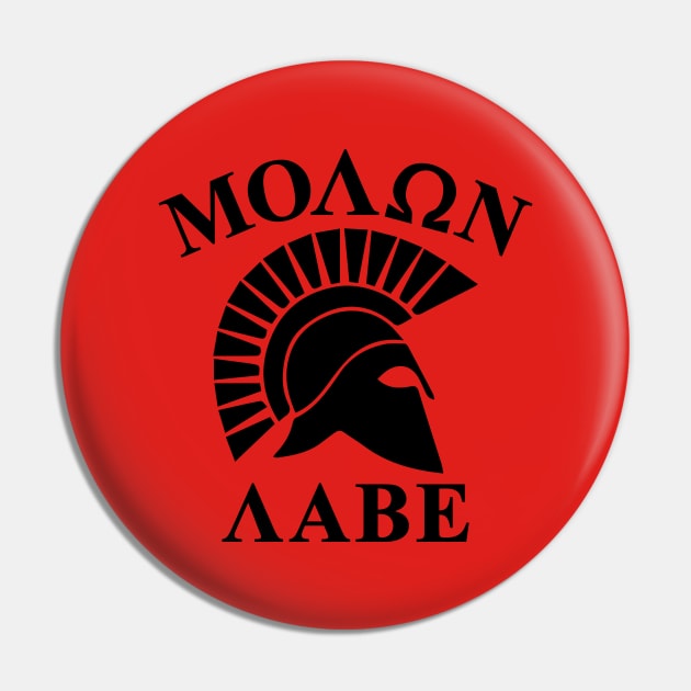 Mod.14 Molon Labe Greek Spartan Pin by parashop