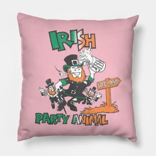 vintage irish St patricks Pillow