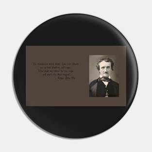 Edgar Allan Poe Pin