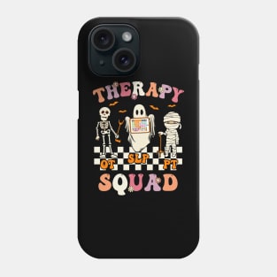 Retro Therapy Squad SLP OT PT Team Halloween Speech Physical Phone Case