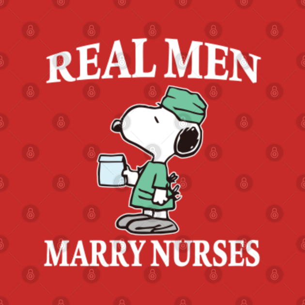 Snoopy Nurse, Real Men Merry Nurses Snoopy Nurse Real Men Merry