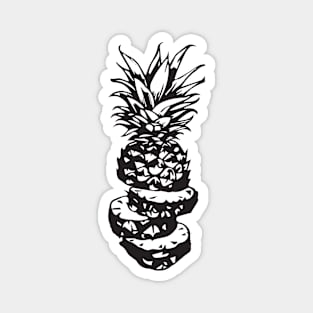 Pineapple drawing Magnet