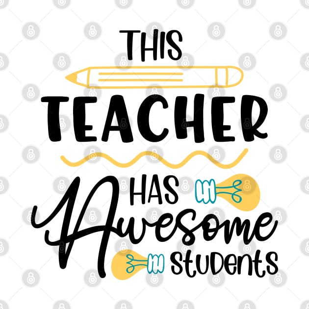 This Teacher Has Awesome Students, Teachers present by MoathZone