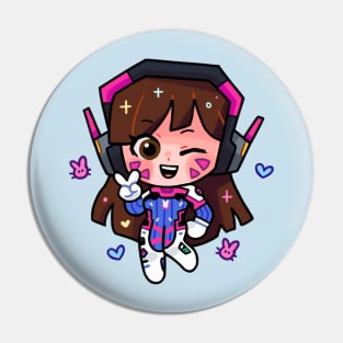 Dva- I play to win! Pin