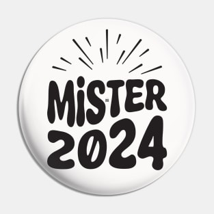 Mister 2024 Pin