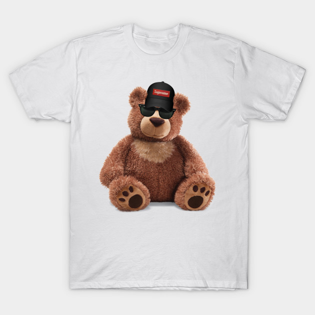 supreme teddy bear t shirt