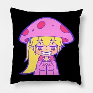 The mushroom Pinku Pillow