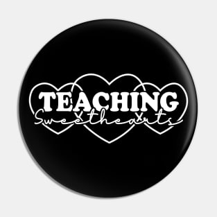 Teaching Sweethearts Pin