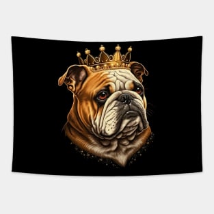 King Bulldog Tapestry
