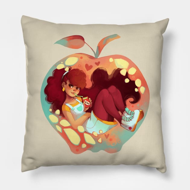 Apple Pillow by GDBee