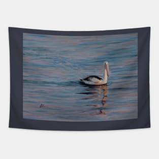 Pelican Sunrise Tapestry